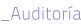 auditoria